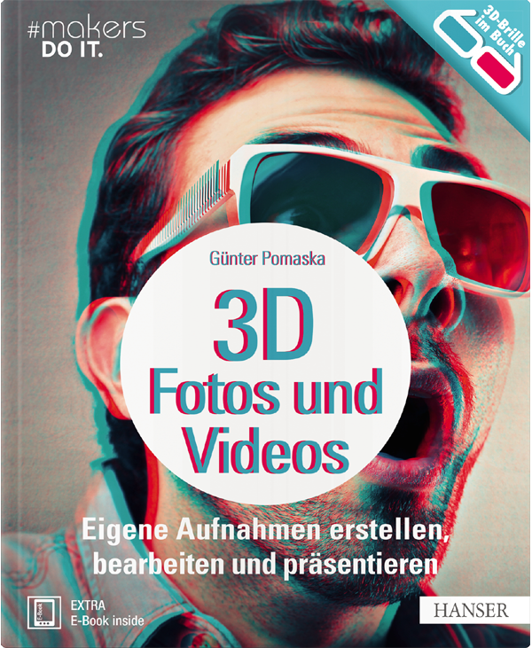 Buchcover - 3D Fotos und Videos von Günter Pomaska