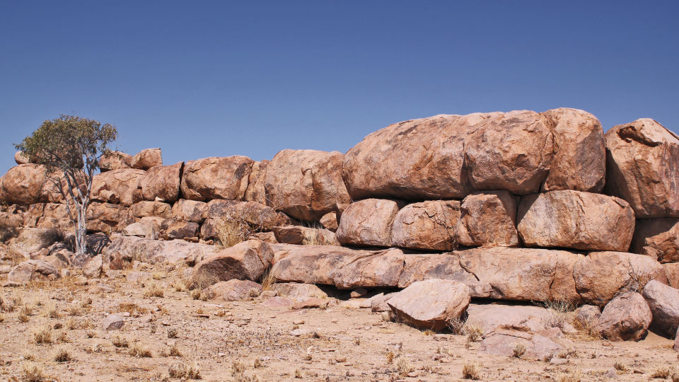 Die große Mauer von Namibia