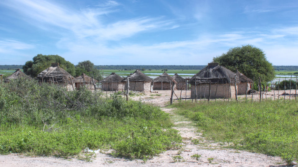 Ovambo Dorf 