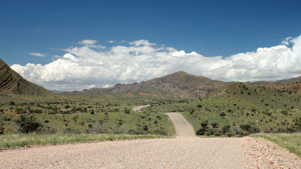 Naukluft Berge in Grün