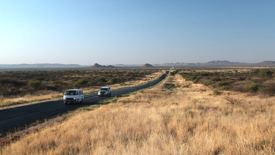 Schnellstasse B1 Namibia