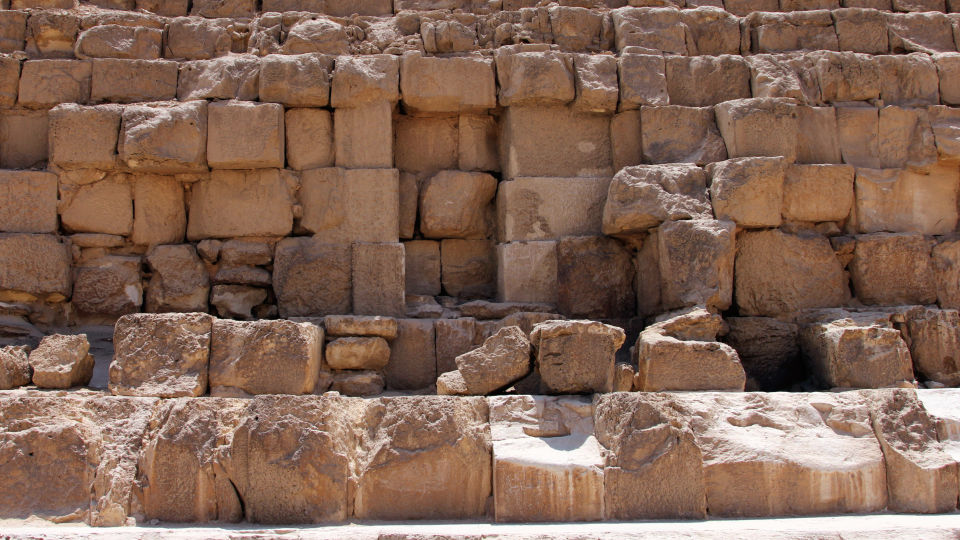 Cheops-Pyramide Detail Cheops-Pyramide Detail