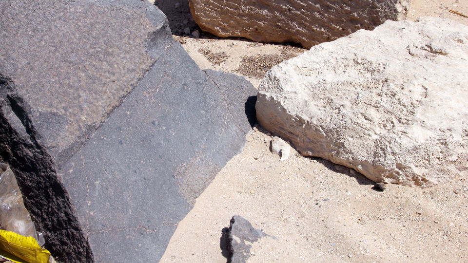 Totentempel an der Cheops-Pyramide