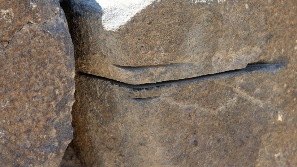 Totentempel an der Cheops-Pyramide Totentempel an der Cheops-Pyramide