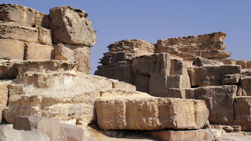 Chephren-Pyramide Detail Chephren-Pyramide Detail