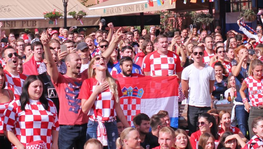 Foto World Cup 2018 in Zagreb